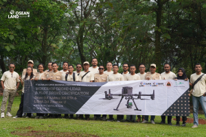 Workshop Drone LiDAR Pemerintah Timor Leste dengan Oseanland