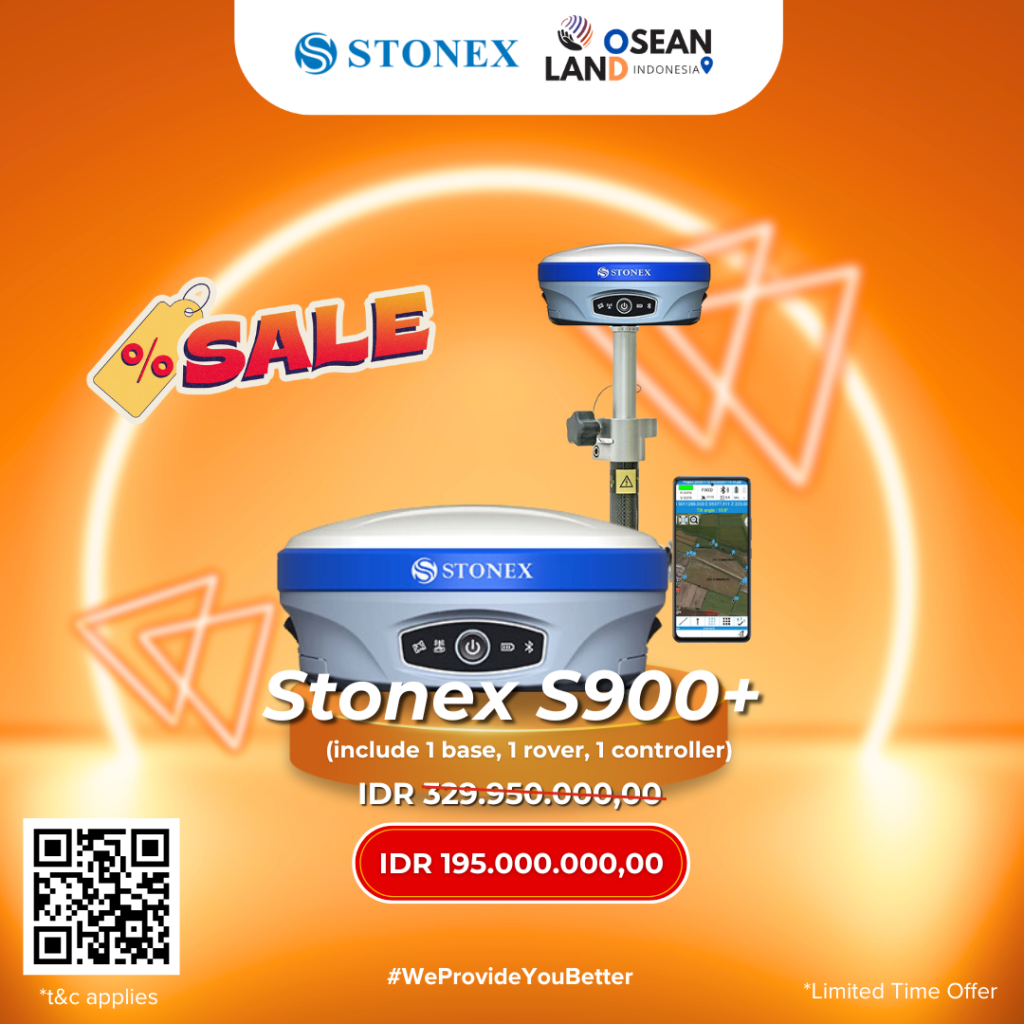 Sale Stonex S900+ GNSS RTK System