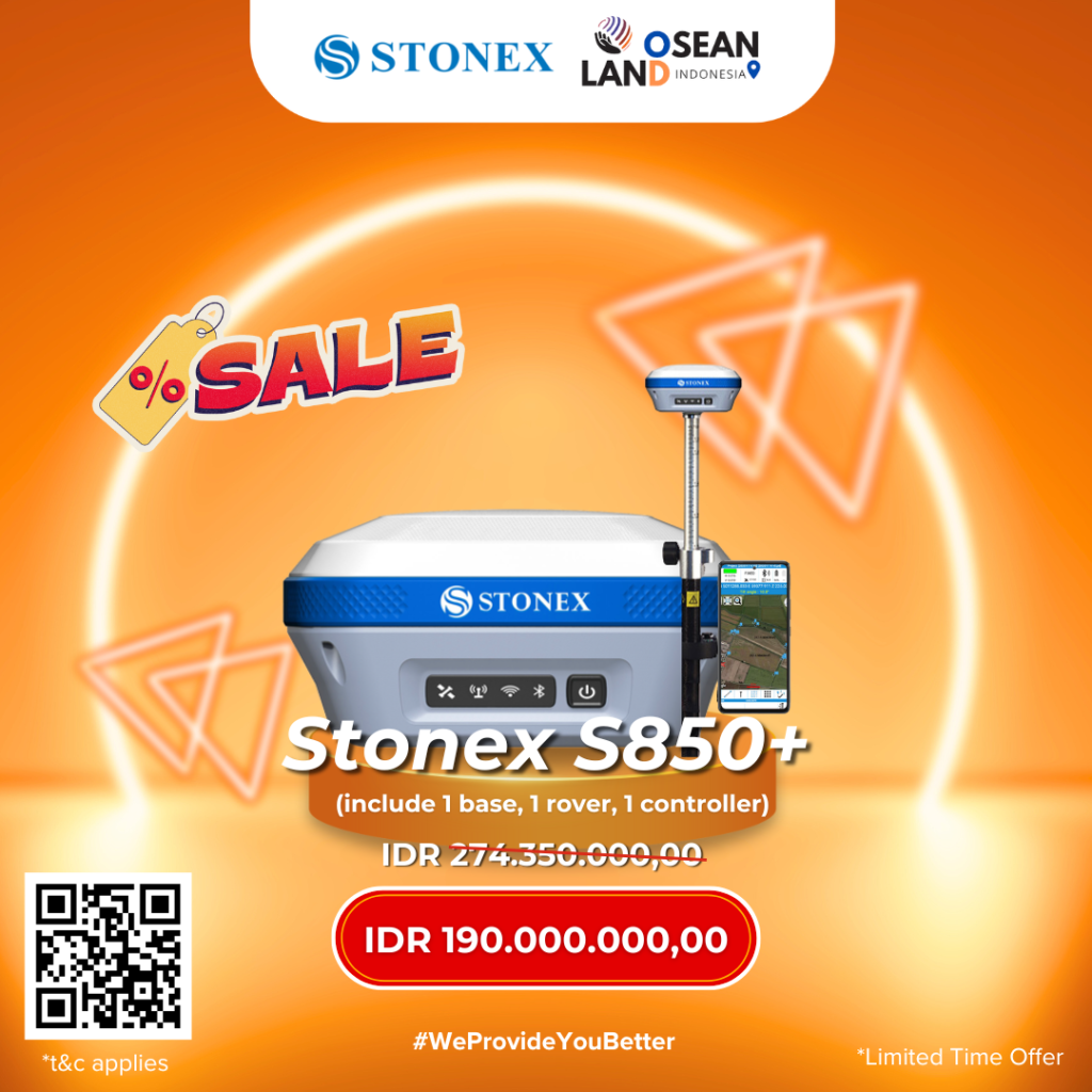 Sale Stonex S850+ GNSS RTK System