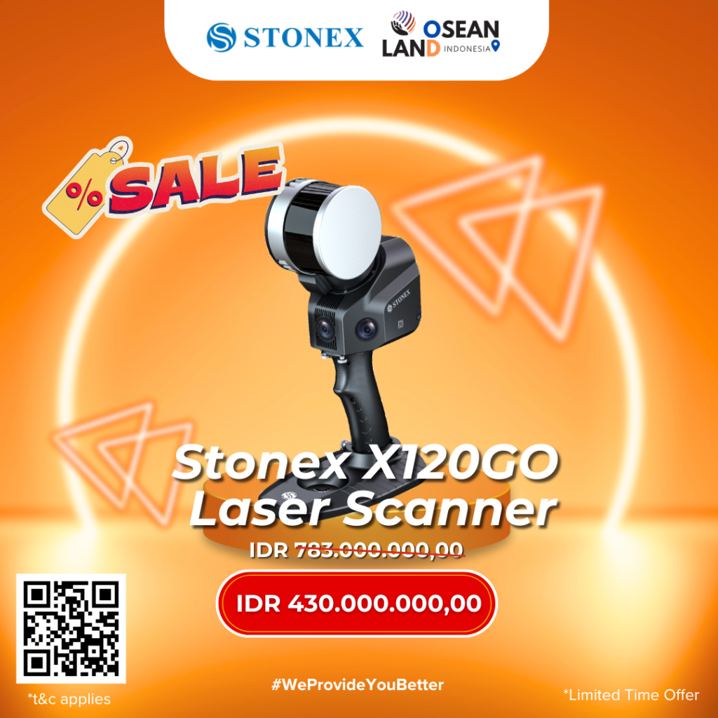 Sale Stonex X120Go Laser Scanner