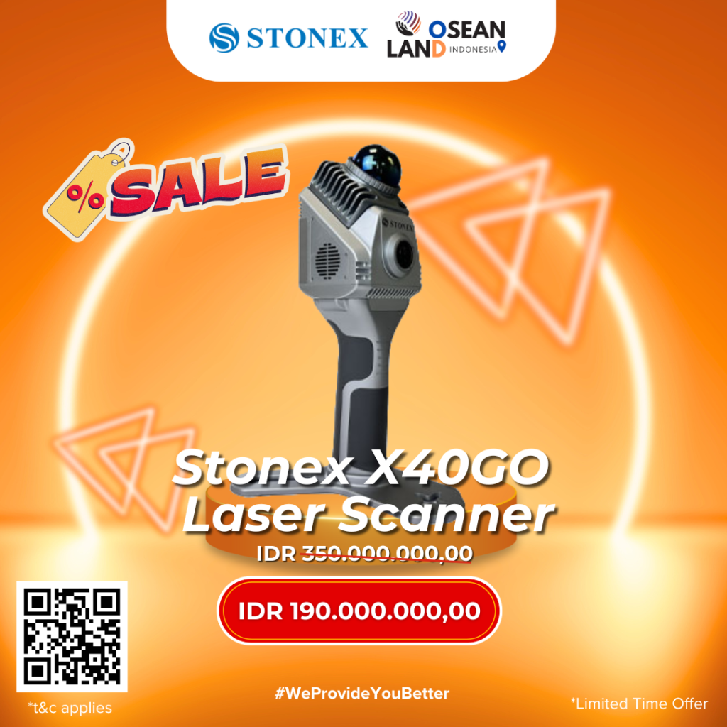 Sale Stonex X40GO Laser Scanner