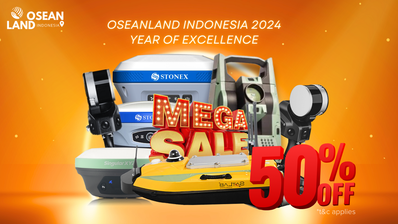 2024 Year of Excellence: Diskon Terbesar Peralatan Survey dan Pemetaan