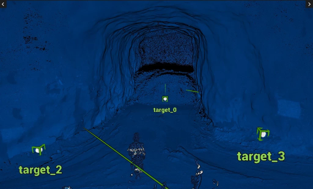 Lokasi Premark GCP Terdeteksi Secara Otomatis dari Aura Software