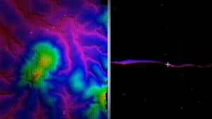 Hasil data sensor LiDAR SG130.