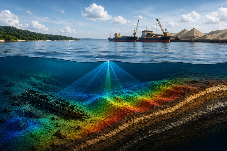 Sonar Mapping Beneath the Industrial Sea